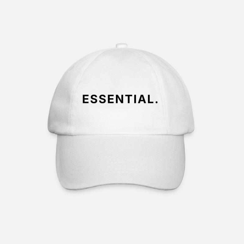 Style Minimaliste Essential - Casquette classique - blanc/blanc