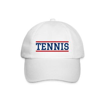 TENNIS - Baseball Cap - white/white - Front