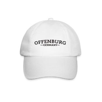 Offenburg Germany home gift idea - Baseball Cap - white/white - Front
