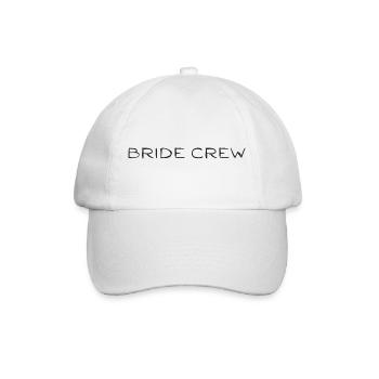 Bride Crew - Baseball Cap - white/white - Front