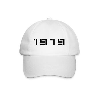 Année de naissance Anniversaire Né en - Fabriqué en 1979 - Casquette classique - blanc/blanc - Devant