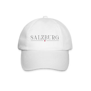 Salzbourg, Autriche T-shirt design de style - Casquette classique - blanc/blanc - Devant