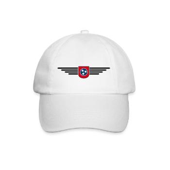 T-shirt de fan du Tennessee – Musique et amour de la maison - Casquette classique - blanc/blanc - Devant