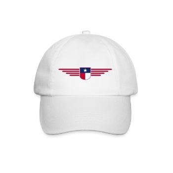 Texas Fan T-Shirt – Lone Star Style - Casquette classique - blanc/blanc - Devant