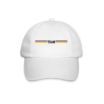 Team Germany Line - Baseball Cap - white/white - Front