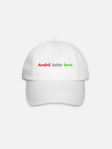 Andra Tutto Bene - Baseballkappe - Weiß/Weiß