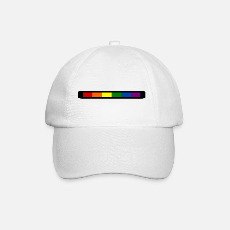 Lgbt - Casquette classique - blanc/blanc