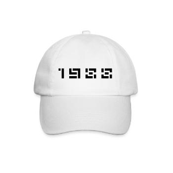 Année de naissance Anniversaire Né(e) en 1988 - Casquette classique - blanc/blanc - Devant