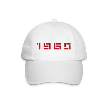 Geburtsjahr Geburtstag Born In - Made in 1960 - Baseballkappe - Weiß/Weiß - Vorne