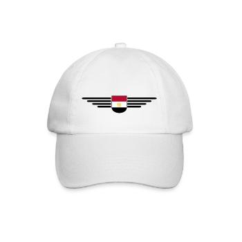 Égypte Cairo Fan Outfit T Shirt Design Mode - Casquette classique - blanc/blanc - Devant