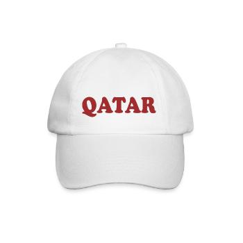 Qatar - Baseball Cap - white/white - Front