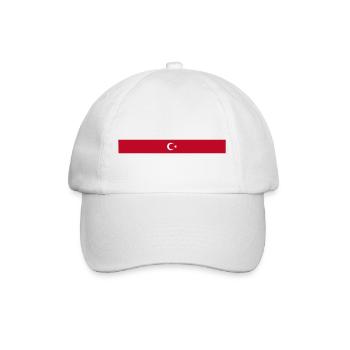 Wings Flag Turkey Türkiye - Baseball Cap - white/white - Front