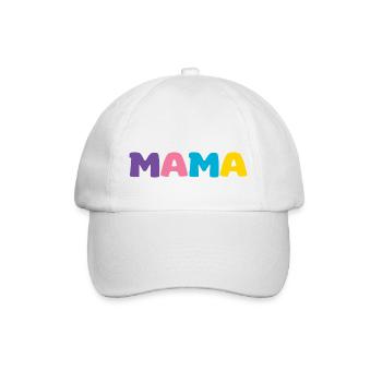 Maman - Casquette classique - blanc/blanc - Devant