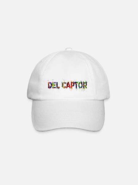 DEL CAPTOR - Baseballkappe - Weiß/Weiß