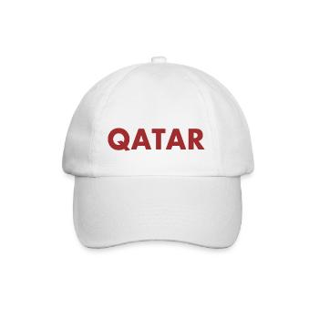 Qatar - Baseball Cap - white/white - Front