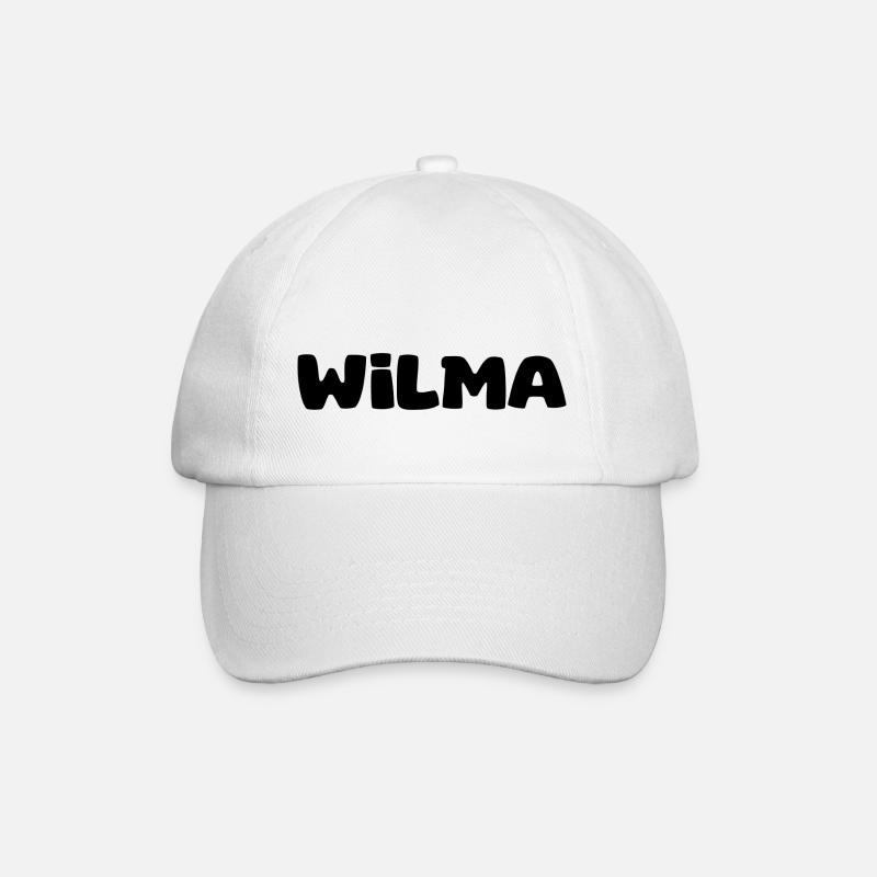 Nom - Wilma - Casquette classique - blanc/blanc
