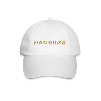 T-shirt Hambourg – Hafenstadt-Style - Casquette classique - blanc/blanc - Devant