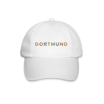 Dortmund Fan T-Shirt – Parfait pour les vrais fans ! - Casquette classique - blanc/blanc - Devant