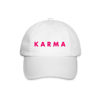 Karma - Casquette classique - blanc/blanc - Devant