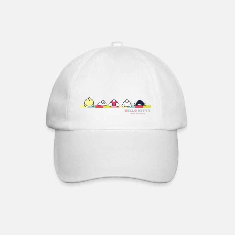 Hello Kitty And Friends Pos - Baseballkappe - Weiß/Weiß