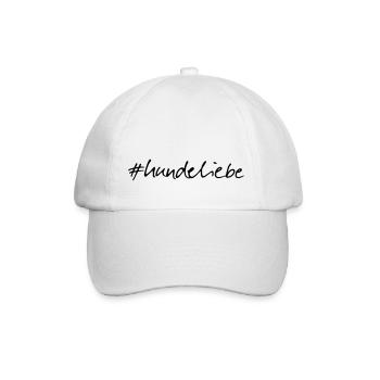 hundeliebe - Baseballkappe - Weiß/Weiß - Vorne
