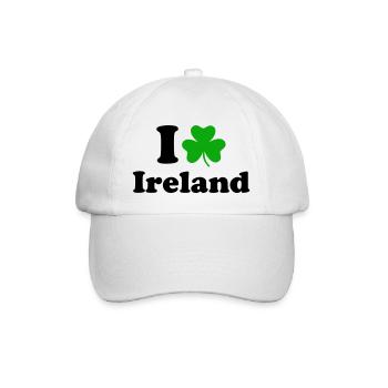 Ireland - Baseball Cap - white/white - Front
