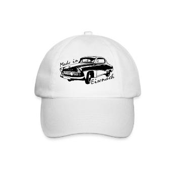 Wartburg W311 Coupe - Baseballkappe - Weiß/Weiß - Vorne