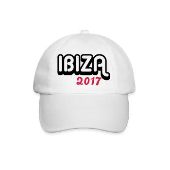 Ibiza 2017 - Baseball Cap - white/white - Front