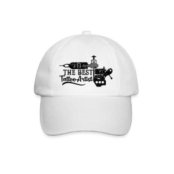 Tattoo / Tattoo: The Best Tattoo Artist - Baseball Cap - white/white - Front