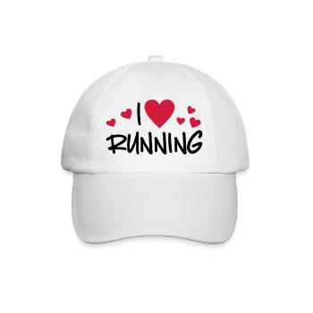 courir - Casquette classique - blanc/blanc - Devant
