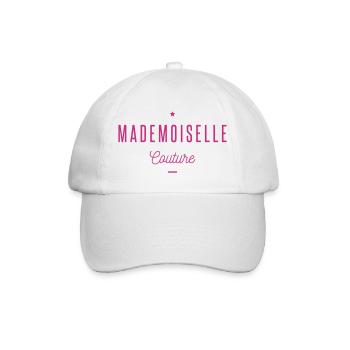 mademoiselle couture - Casquette classique - blanc/blanc - Devant