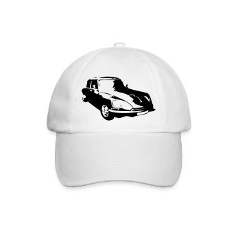 Jahrgang alten voiture91 - Baseballkappe - Weiß/Weiß - Vorne