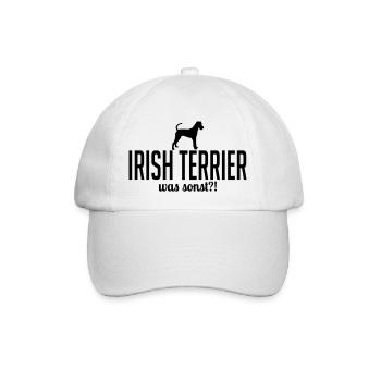 IRISH TERRIER was sonst - Baseballkappe - Weiß/Weiß - Vorne