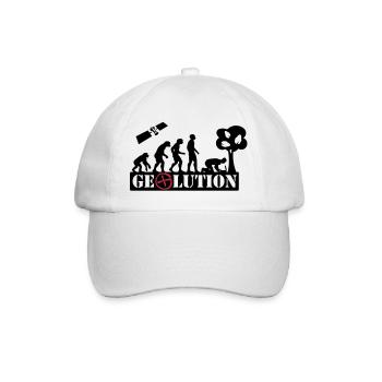 Geolution - 2color - 2O12 - Baseball Cap - white/white - Front