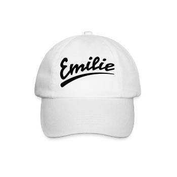 emilie | Emilie - Baseball Cap - white/white - Front