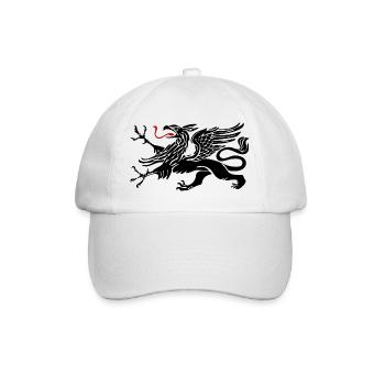 Rostocker Greif Schwarz Rostock - Baseball Cap - white/white - Front