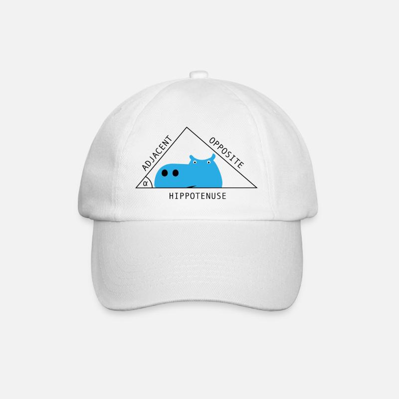 mathematics - Baseball Cap - white/white