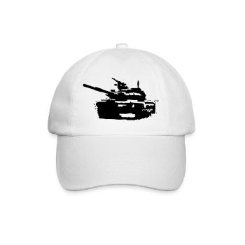 Tank T-90 - Casquette classique - blanc/blanc - Devant