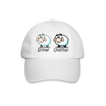 mouton - Casquette classique - blanc/blanc - Devant