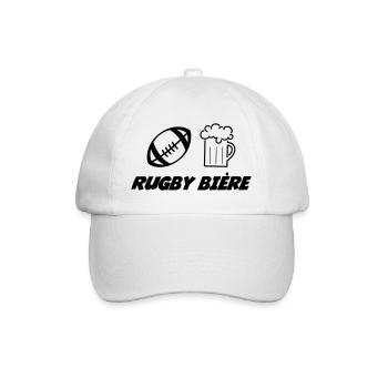 Rugby - Casquette classique - blanc/blanc - Devant