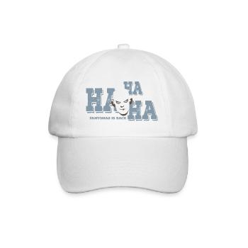 Hahaha! Fantomas - Baseball Cap - white/white - Front