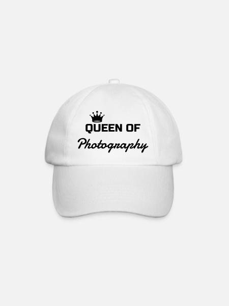 Photographer Photo Fotograf Photographe - Baseball Cap - white/white