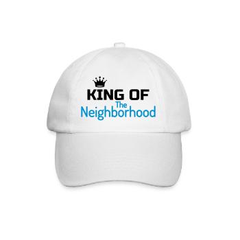 voisin / voisinage / voisine / convivial - Casquette classique - blanc/blanc - Devant