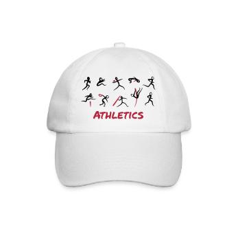 Athletics, Track and Field - Baseball Cap - white/white - Front