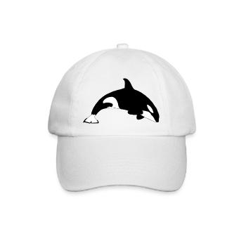 Orca - Baseballkappe - Weiß/Weiß - Vorne