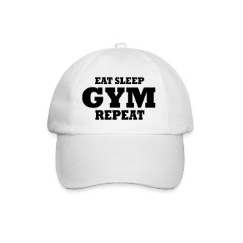 Gym - Casquette classique - blanc/blanc - Devant