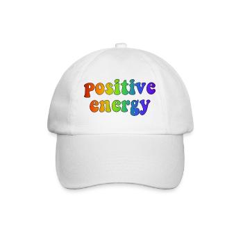 ÉNERGIE POSITIVE - Casquette classique - blanc/blanc - Devant