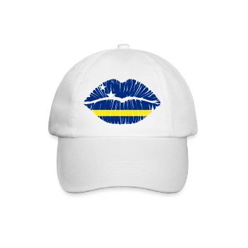 Kiss Curacao - Baseball Cap - white/white - Front