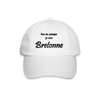 Bretonne - Casquette classique - blanc/blanc - Devant