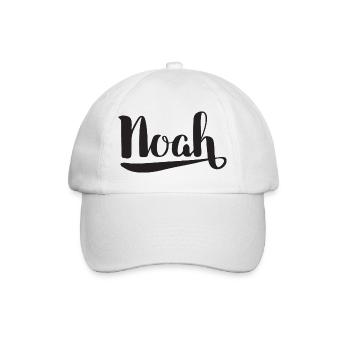 Kreativer Noah-Archetyp mit Wasser-Design - Baseballkappe - Weiß/Weiß - Vorne